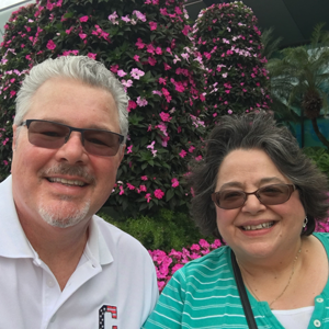 Terry Hamilton and his wife Donna